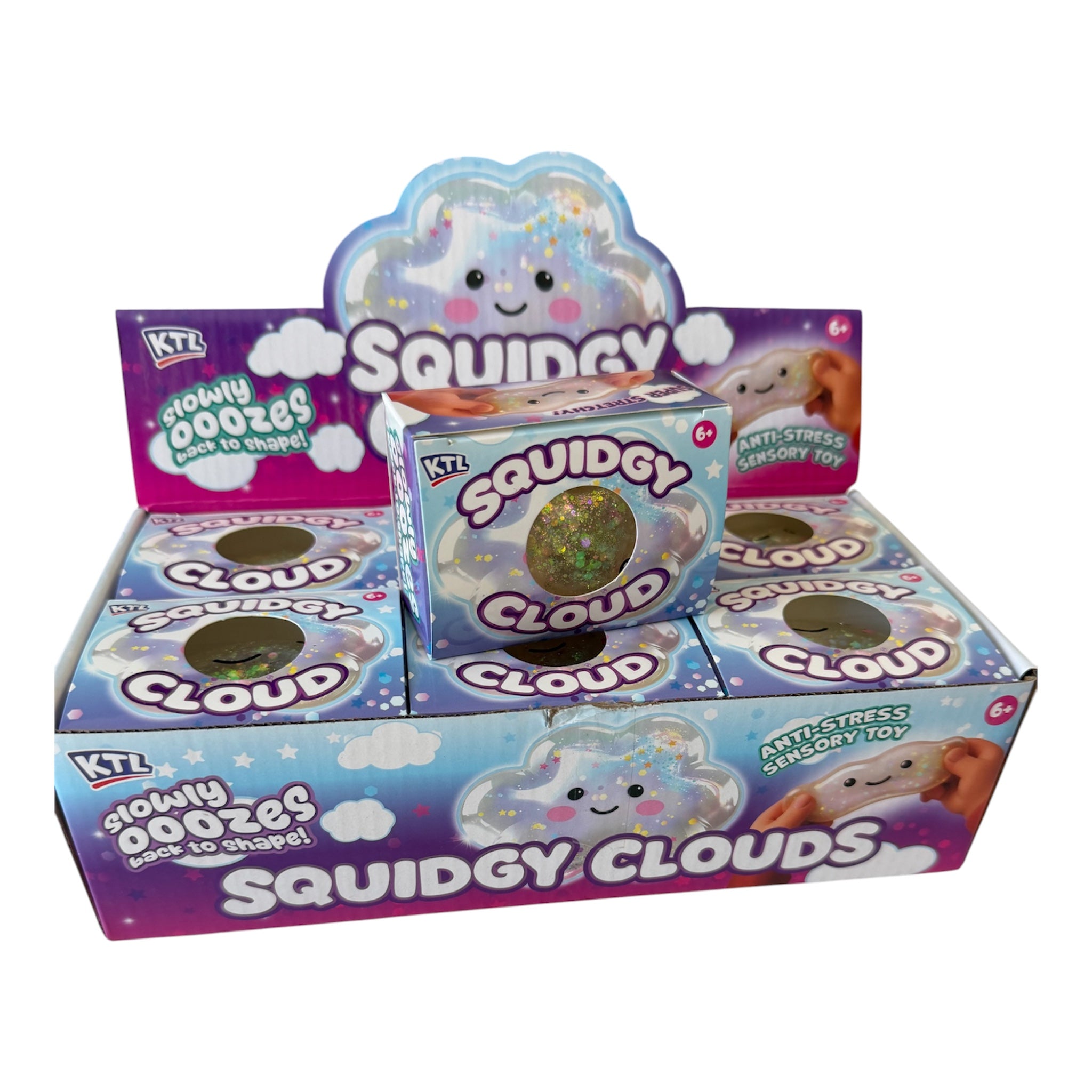 KTL Squidgy Maltose Cloud Anti-Stress Sensory Toy