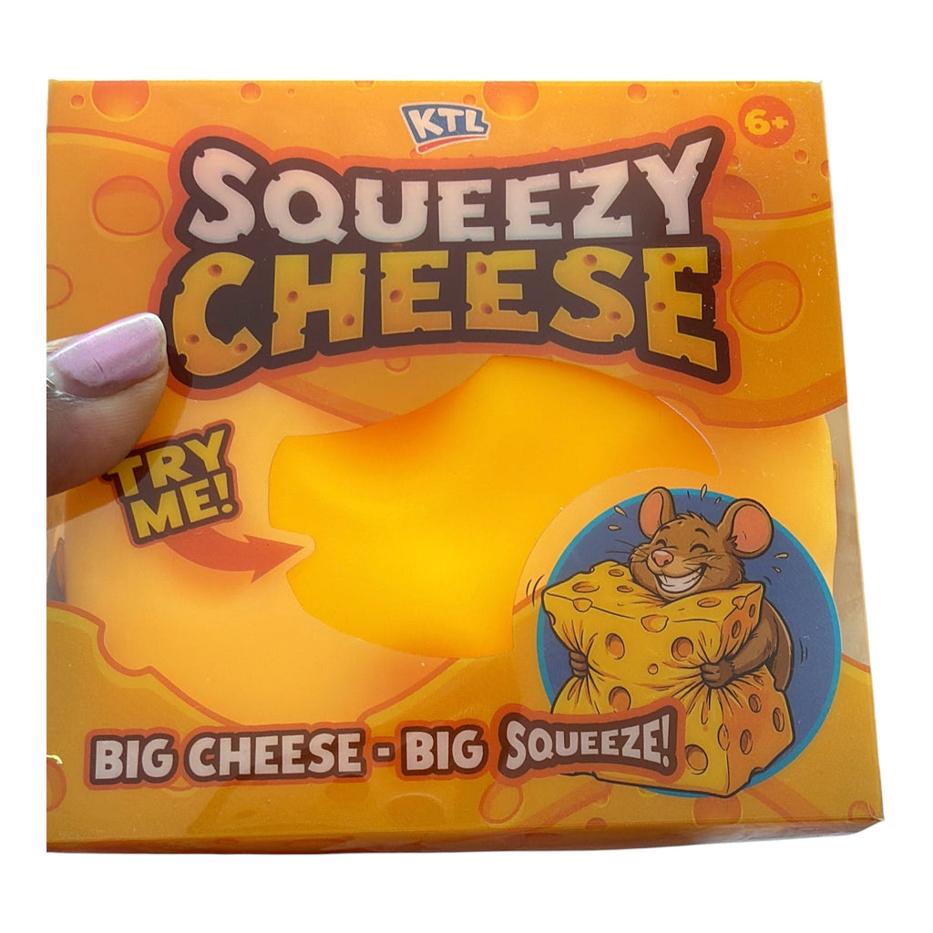 KTL Jumbo Cheese Squishy – Viral Giant Slow-Rising Sensory Fidget Toy