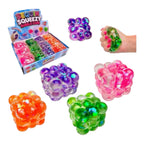 Sequin Bubble Sugar Cube Squishy - Fun Stress Relief