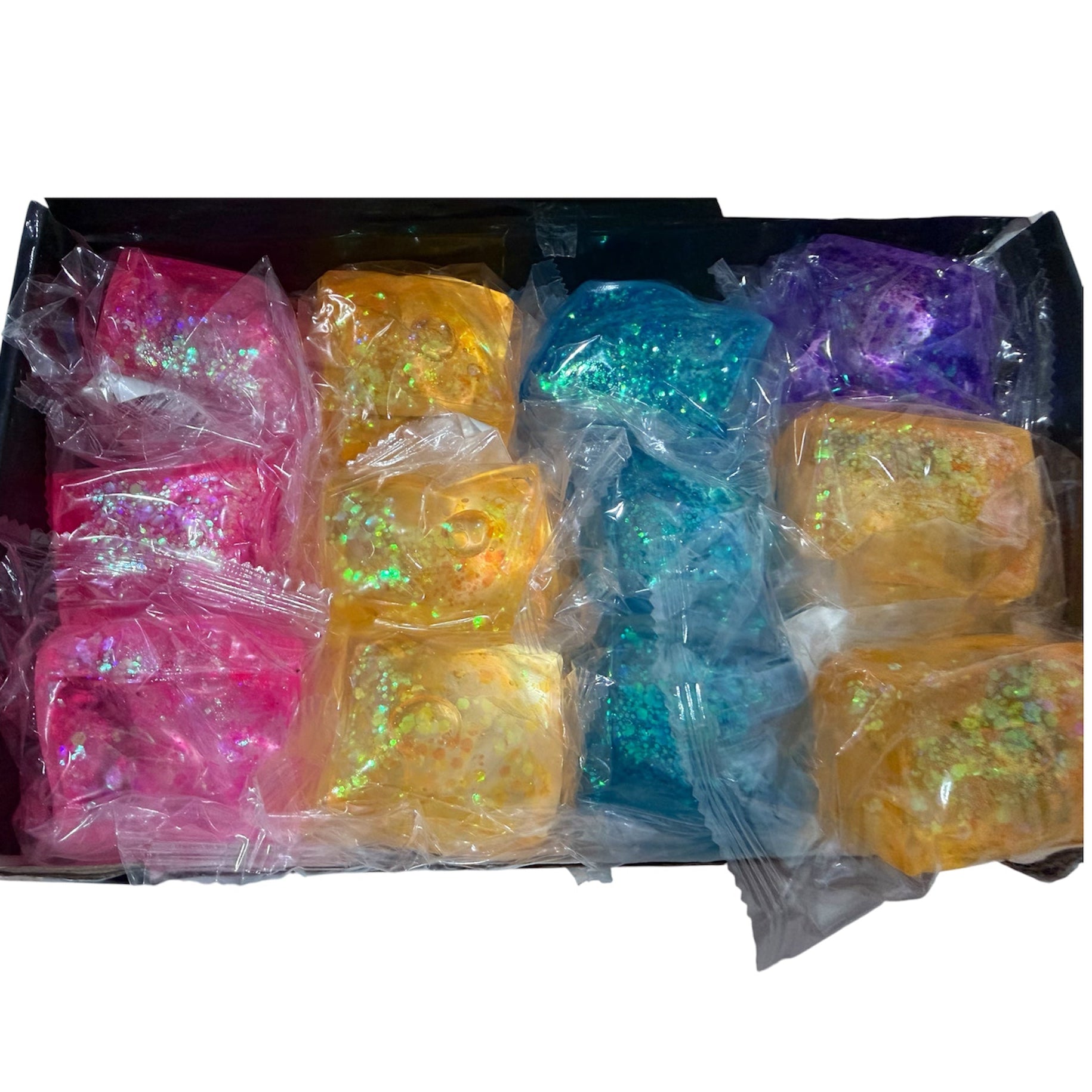 Maltose Squeeze Glitter Cube - 4 to Collect