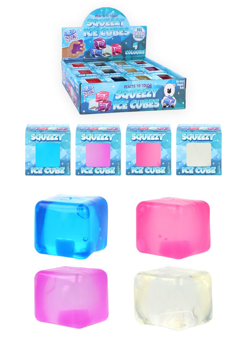 Sugar Ice Cube Squishy 5CM