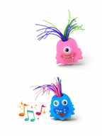 Pull Hair Scream Monster - Fun Interactive Toy with Colourful Designs