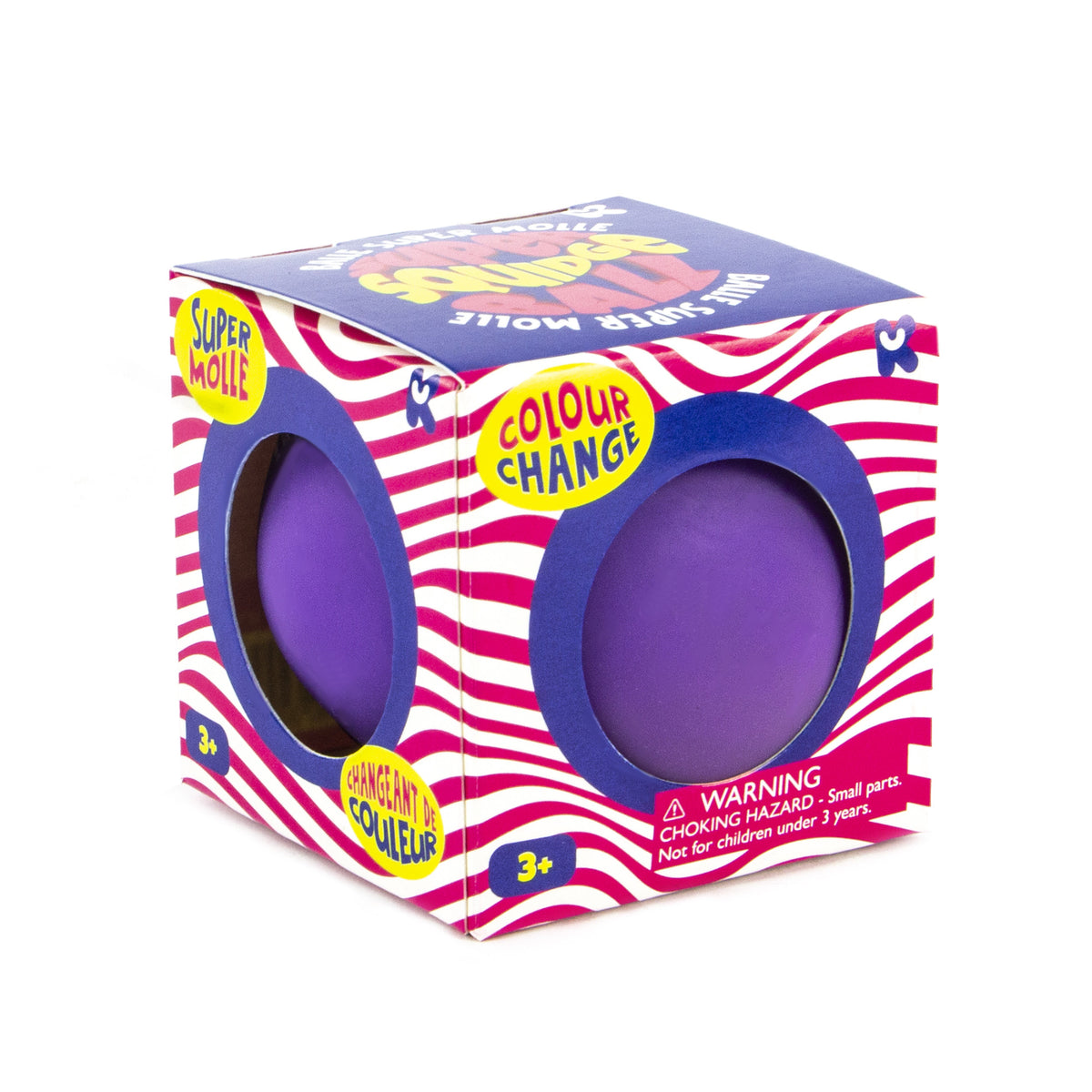 Colour Changing Super Squish Ball – Heat Reactive Fidget & Stress Relief Toy