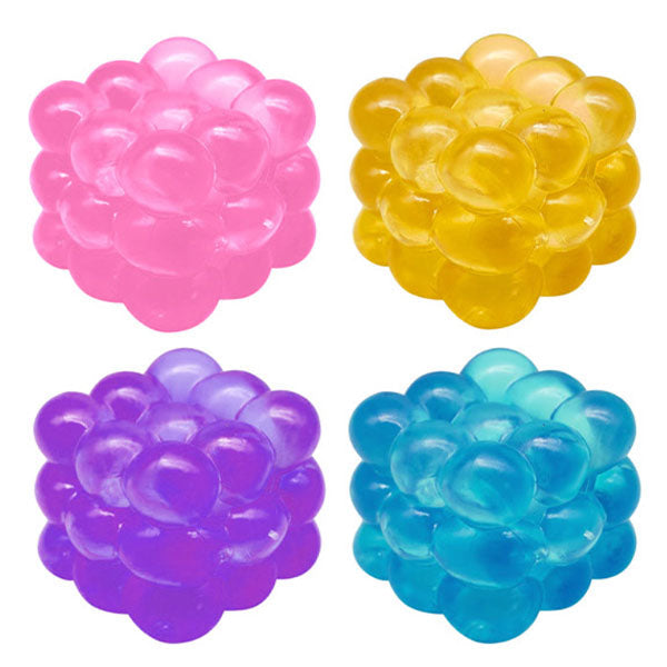 Squishy Bubble Cube Sensory Fidget Toy, 5cm Boxed