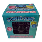 Squishy Bubble Cube Sensory Fidget Toy, 5cm Boxed