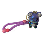 Bear With Diamanté snd heart detail Keychain
