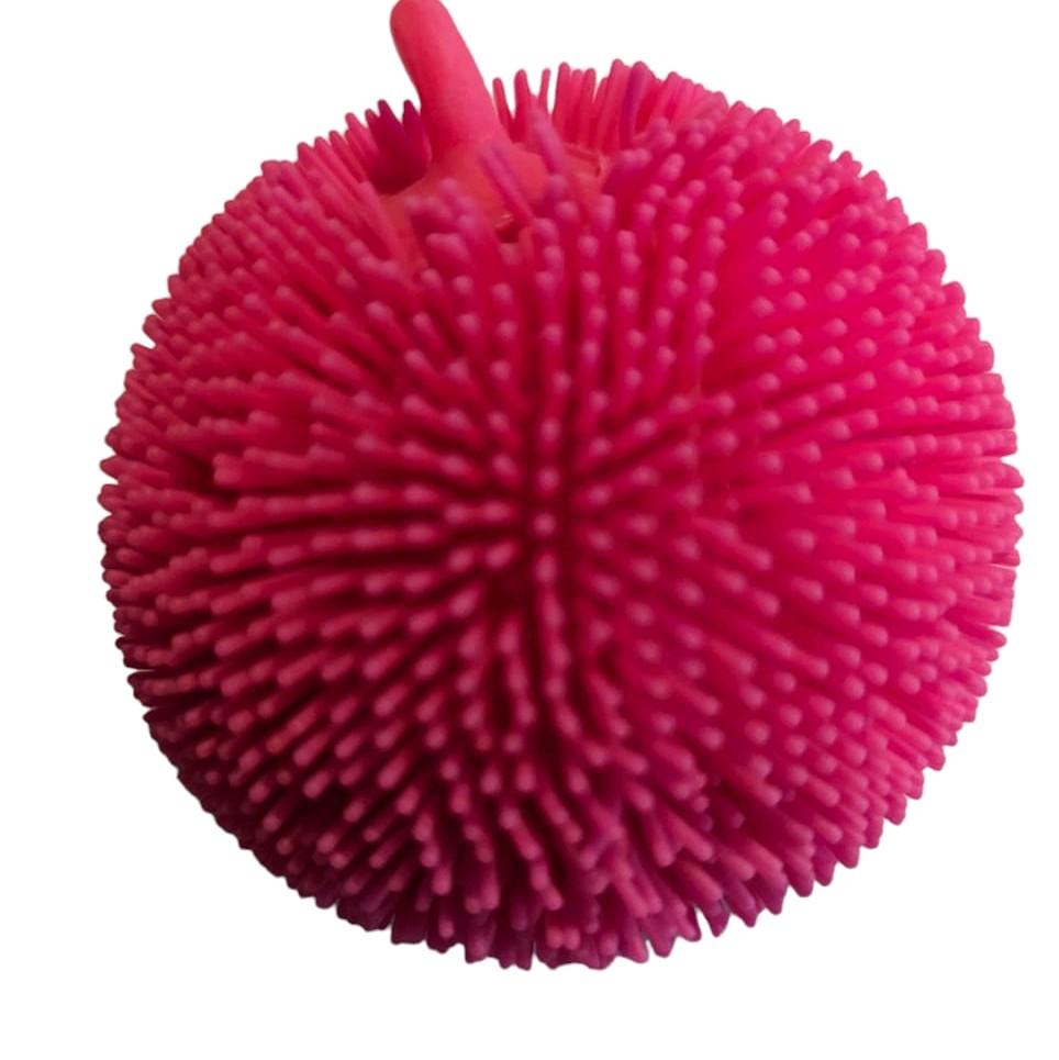 1 PC Flashing Jiggly Hairy Ball Stress Relief Toy 8cm