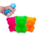1PC Fruity Neon Squish Bear Fidget Toy