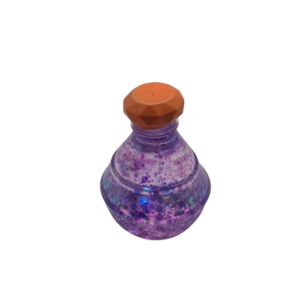 1 PC Sugar Perfume Bottle Glitter Squishy Fidget Toy