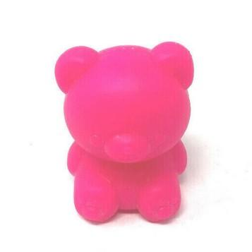 1PC Fruity Neon Squish Bear Fidget Toy