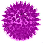 Flashing LED Light Up Spiky Squeaky Bouncy Ball Fidget