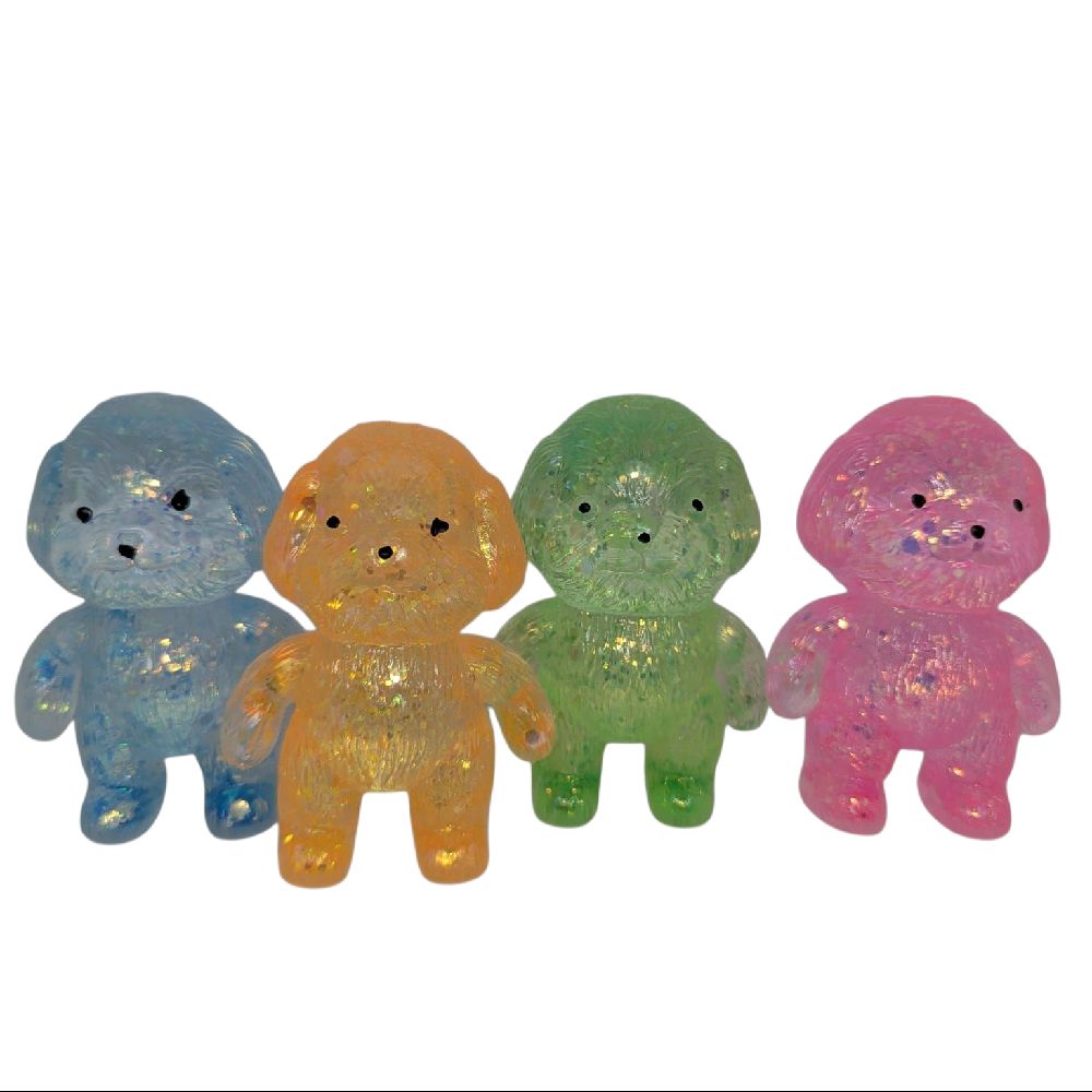 1 PC Sugar Glitter Dog Squishy