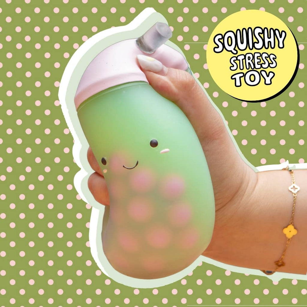 Matcha Squishy Toy, Novelty Fidget Stress Toy