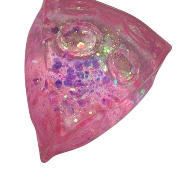 1 PC Sugar Cheese Glitter Squishy