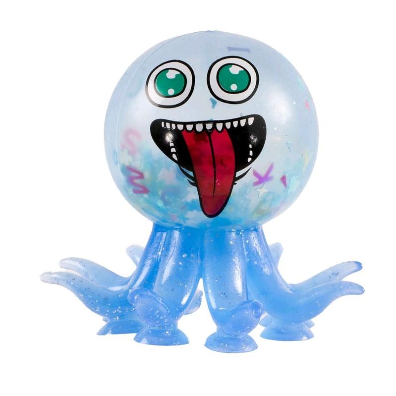 1 PC Squish Sucker Octopus Stress Release