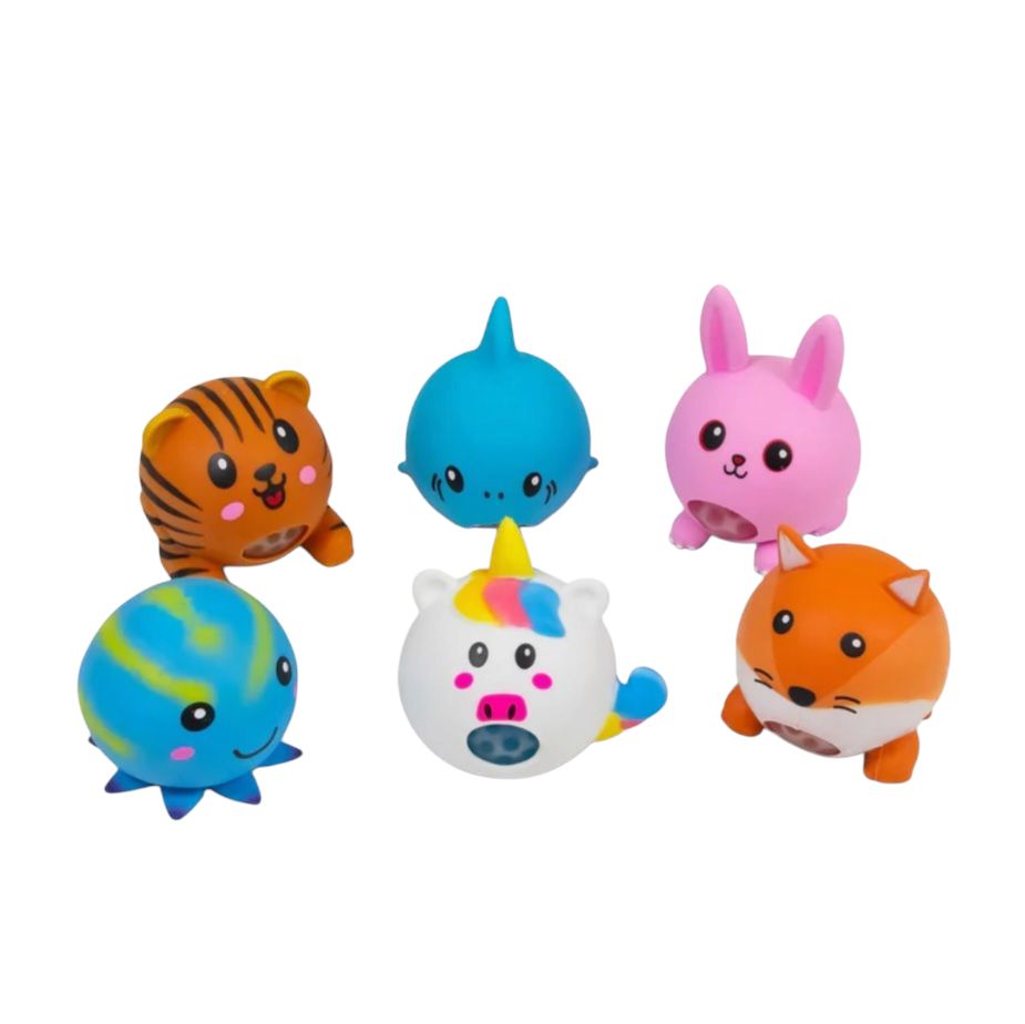 Squeezy Animal Bead Ball