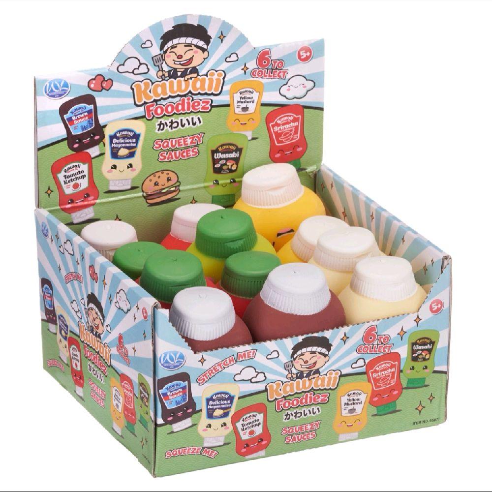 1 PC Kawaii Foodiez Squeezy Sauces