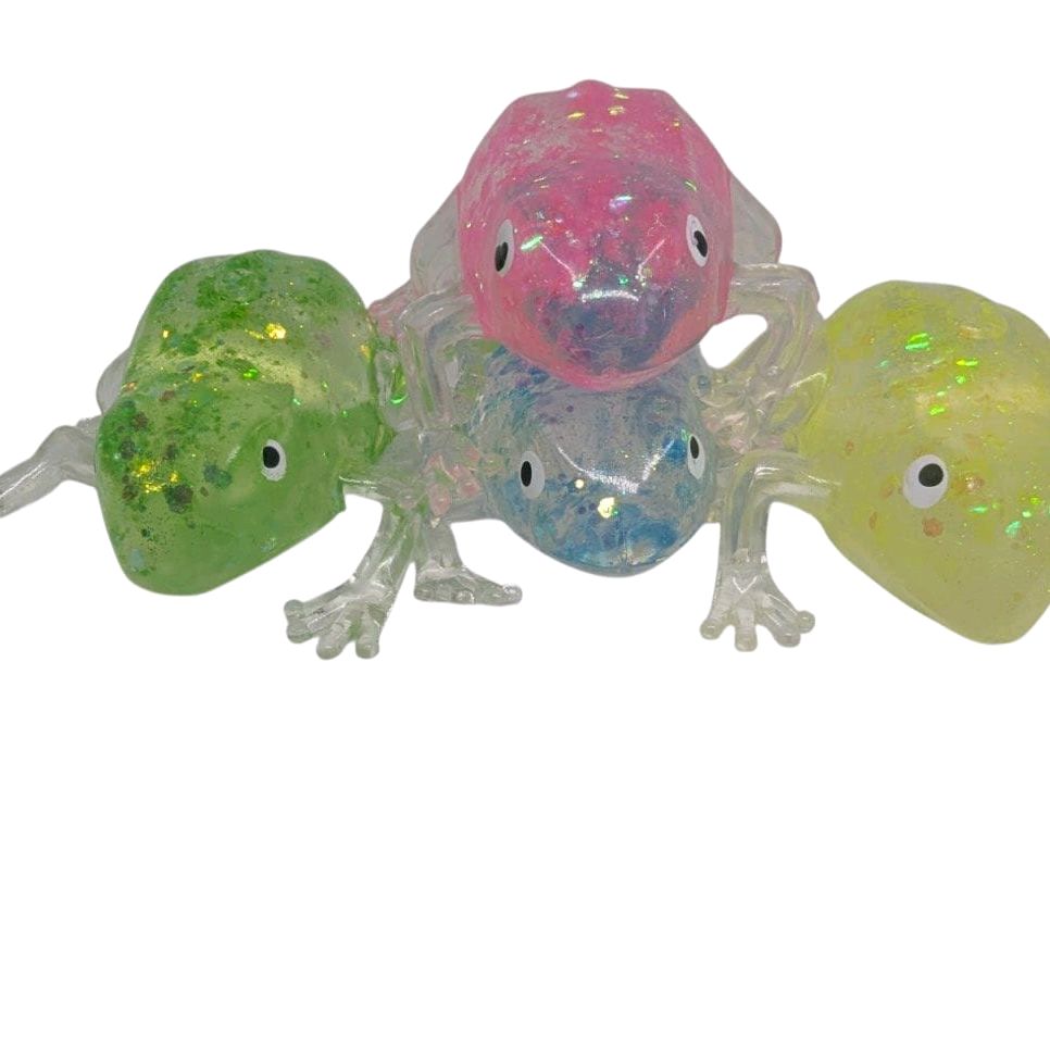 1 PC Sugar Glittery Squishy Frog