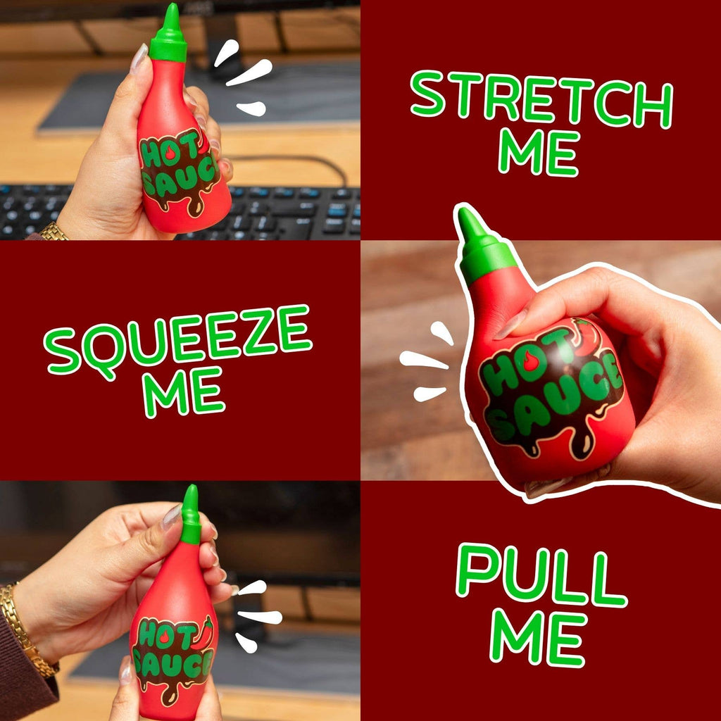 Squishy Toy - Hot Sauce - Fidget Stress Ball/Toy