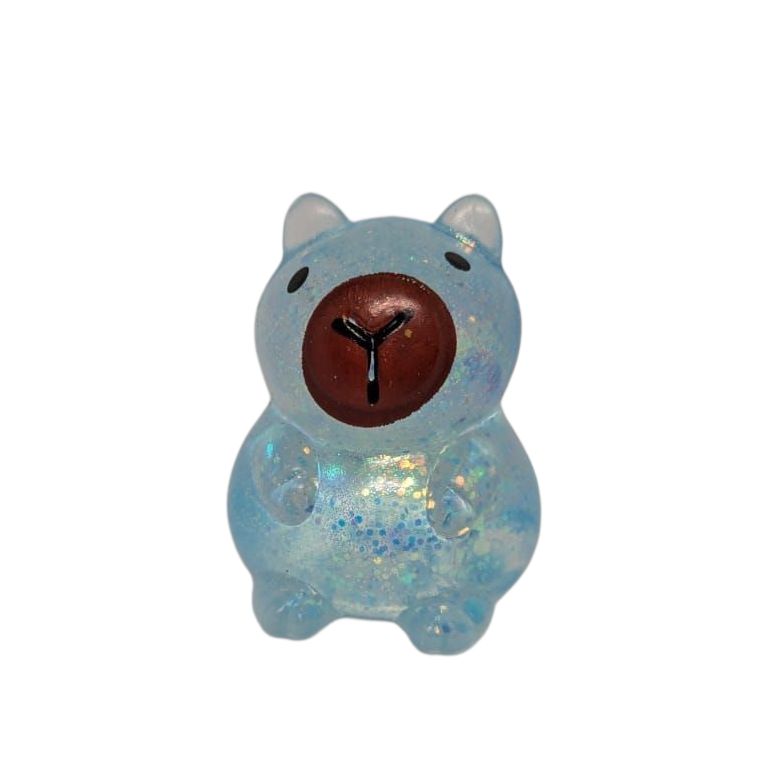 1PC Sugar Glitter Squishy Capybara