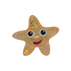 1PC Sugar Glitter Starfish Squishy Fidget Toy