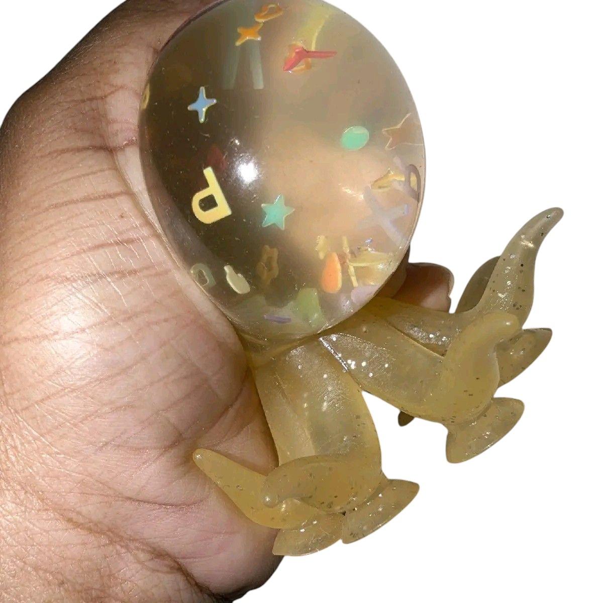 1 PC Squish Sucker Octopus Stress Release
