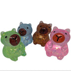 1PC Sugar Glitter Squishy Capybara