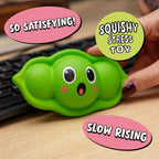 Squishy Toys - Squeezy Peasy - Fidget Stress Ball/Toy