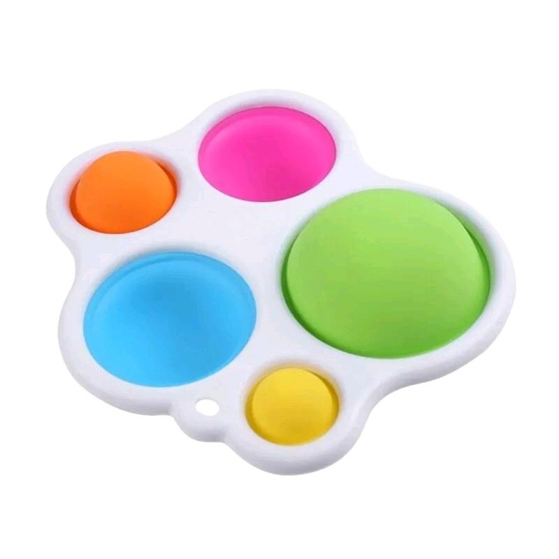 Bubble Fidget Montessory Toy, Random Colour