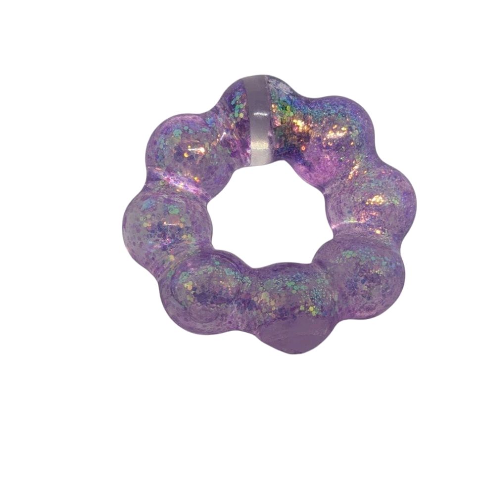 1 PC Sugar Glitter Bobbly Squishy Fidget Bracelet
