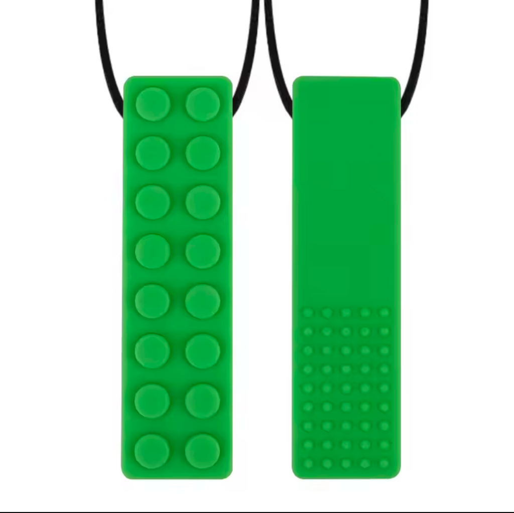 Sensory Textured Chew Necklace for Stress and Anxiety Relief - Silicone