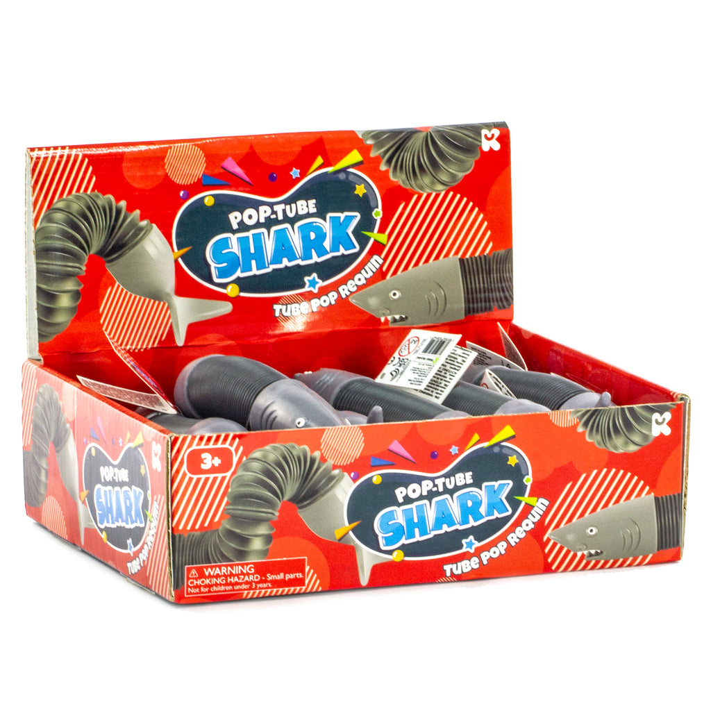 Shark Pop Tube Fidget Toy