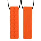 Sensory Textured Chew Necklace for Stress and Anxiety Relief - Silicone