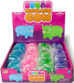 1 PC Highland Cow Glitter Sugar Squishy