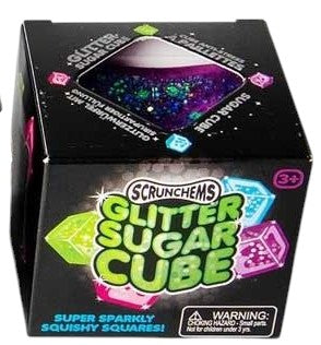 Sugar Glitter Cube Squishy Fidget Toy For Anxiety Relief