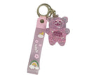 1PC Liquid motion Bear Sensory Keychain for Stress Relief