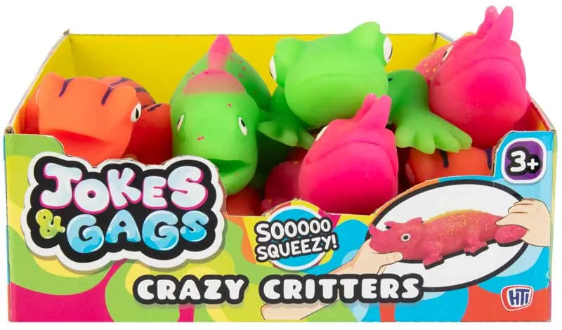 Crazy Critters Squeeze Toy