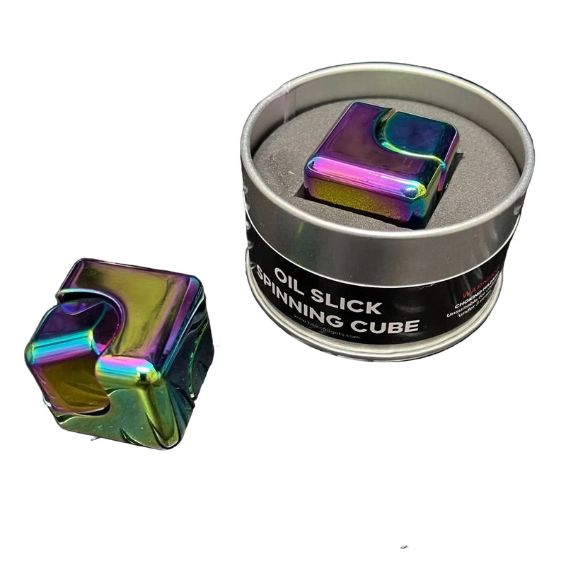 Kaiko Oil Slick Square Spinning Cube