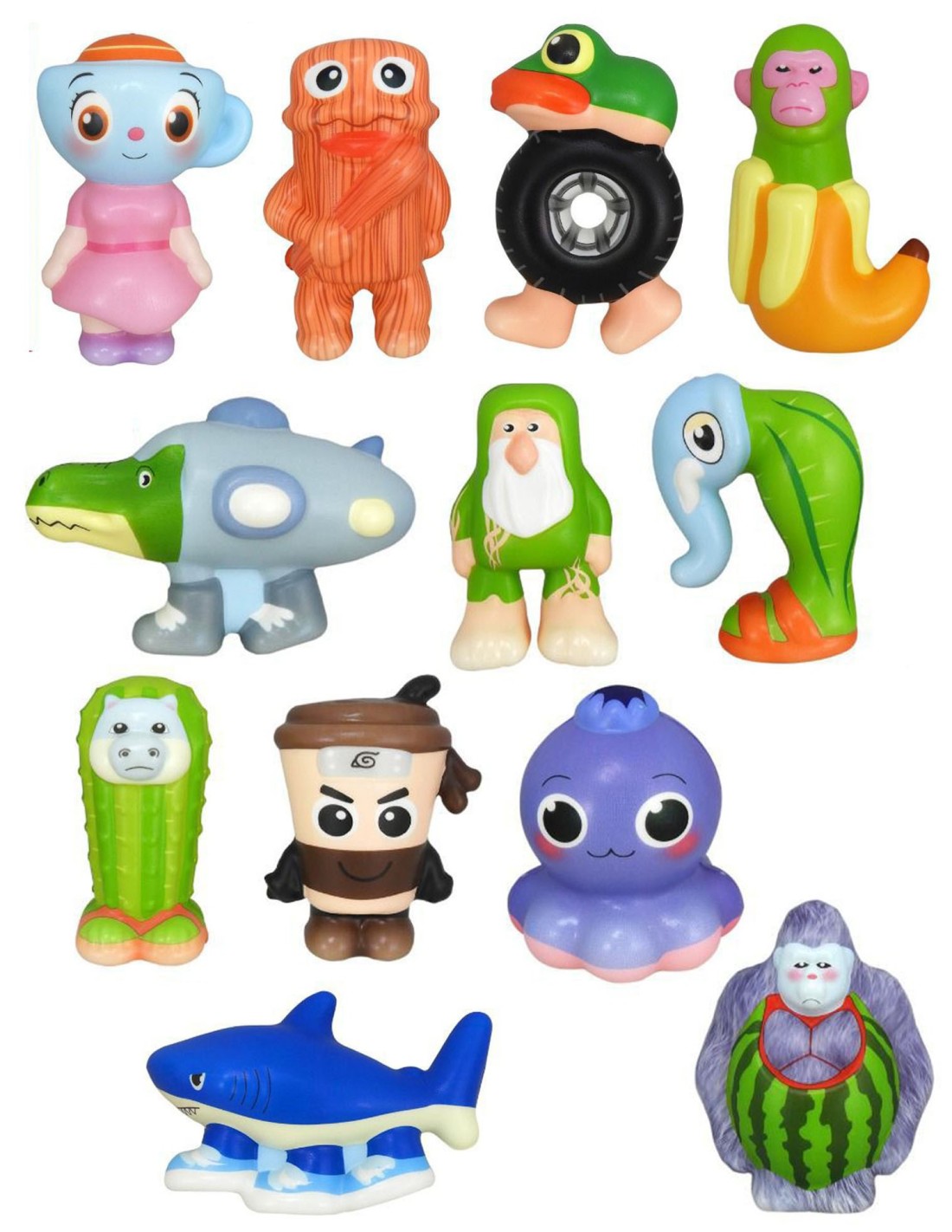 Italian Brainrot Squishy - Stress Relief Toy for Kids and Adults