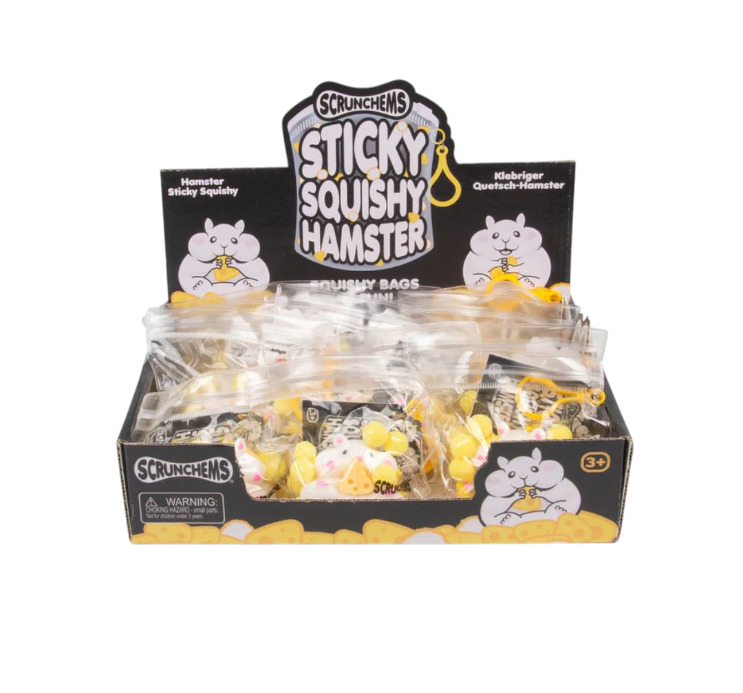 Sticky Hamster Squishy - Super Sticky & Satisfying