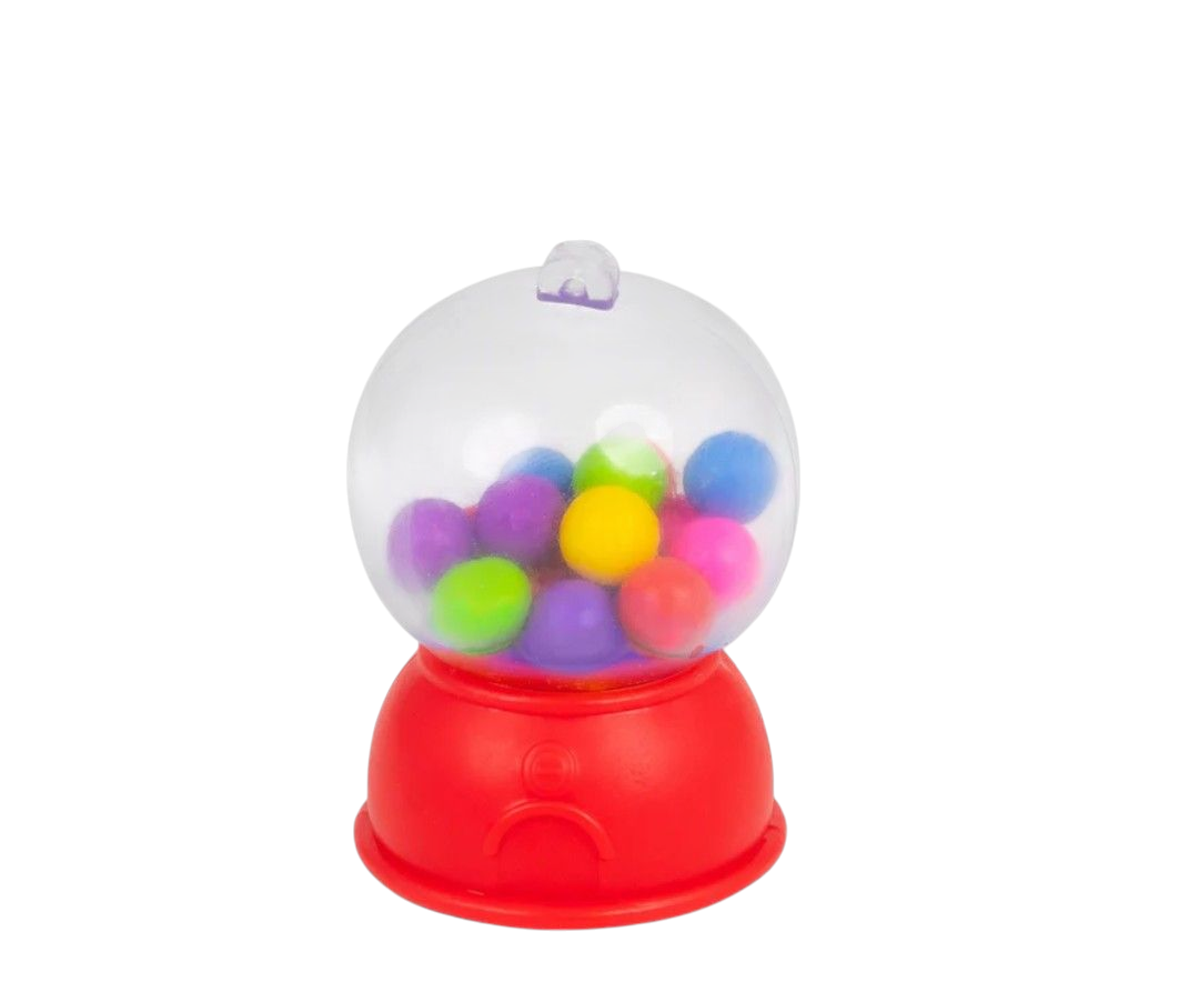 Gumball Squishy Fidget Toy - Red & Blue Options Available