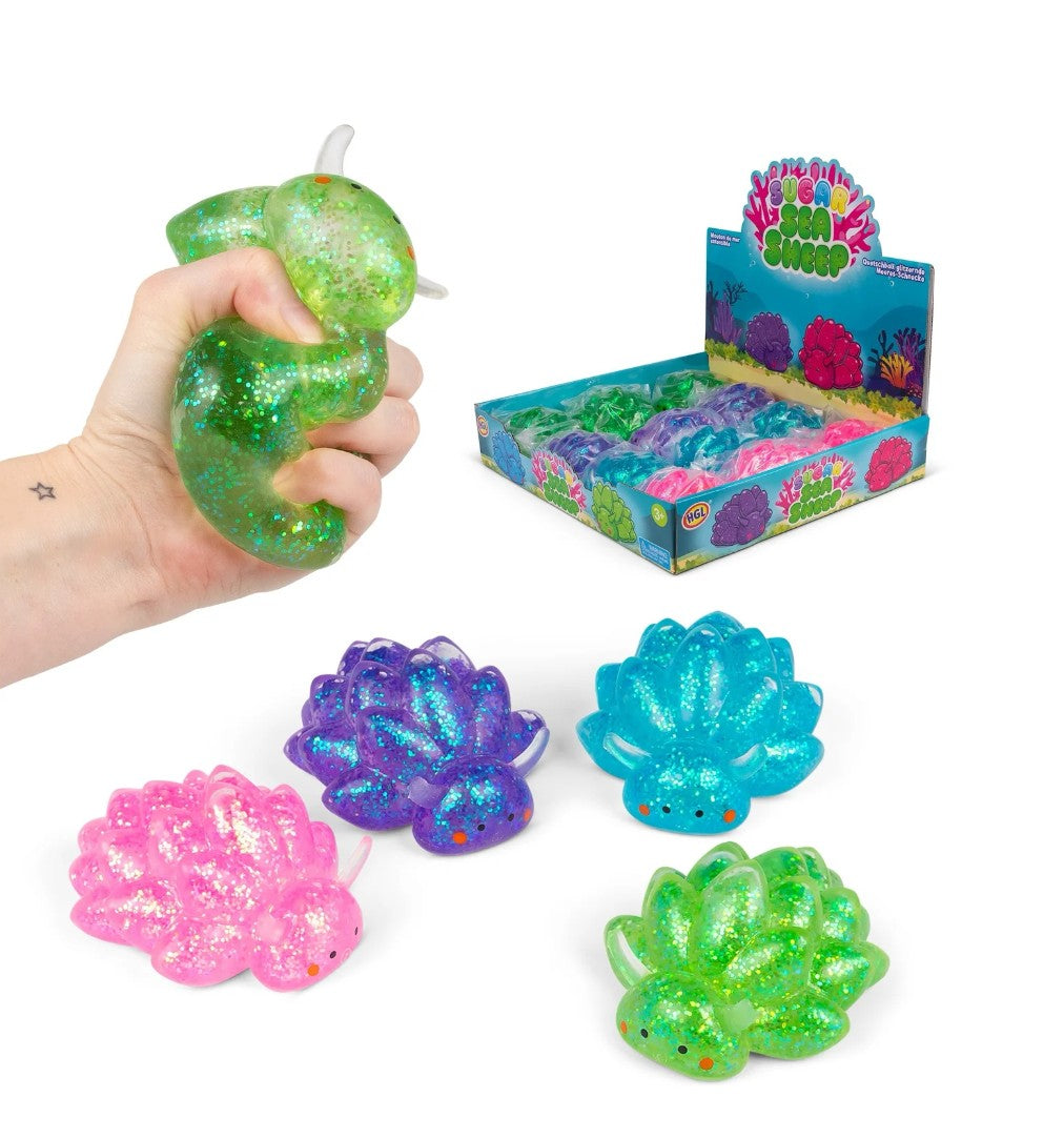 1 PC Glitter Sugar Sea Sheep Squishy