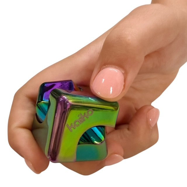 Kaiko Oil Slick Square Spinning Cube