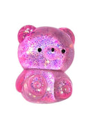 1 PC Sugar Bear Glitter Squishy Fidget - Stress Relief Toy