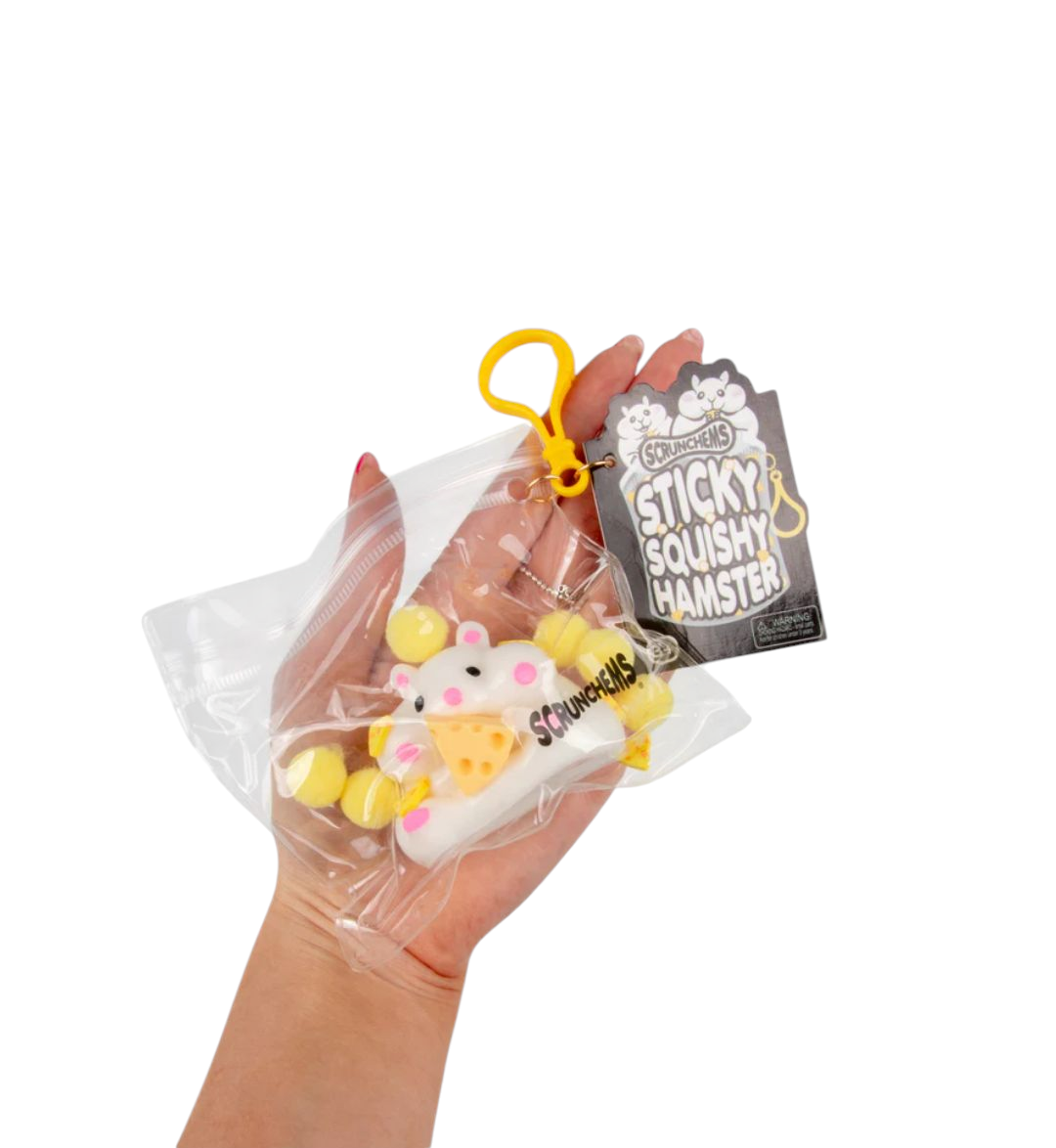 Sticky Hamster Squishy - Super Sticky & Satisfying