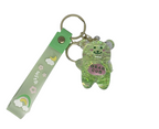 1PC Liquid motion Bear Sensory Keychain for Stress Relief