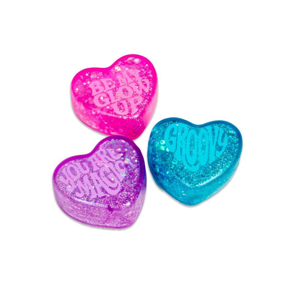 NeeDoh Teenie Sparkle hearts