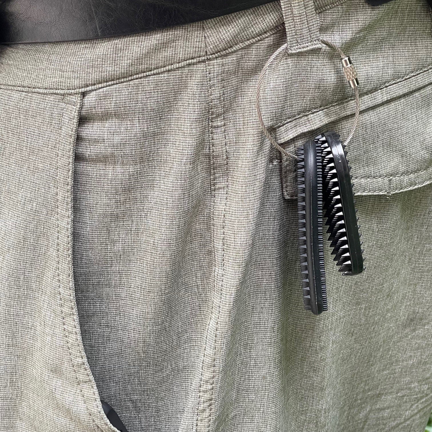 Kaiko Spikey Ring with Dual Pads