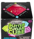 Sugar Glitter Cube Squishy Fidget Toy For Anxiety Relief