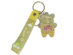 1PC Liquid motion Bear Sensory Keychain for Stress Relief